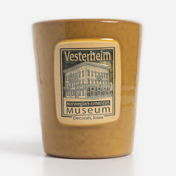 Petite Tumbler by Deneen Pottery with Vesterheim Design